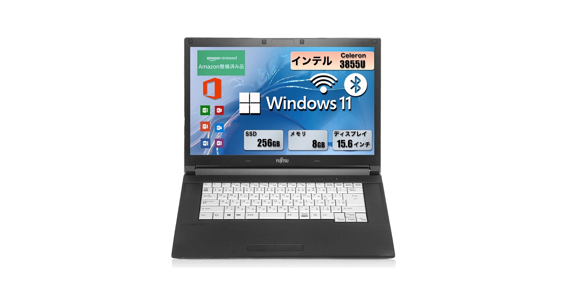 Amazon.co.jp: 【整備済み品】ノートパソコン 富士通 LIFEBOOK